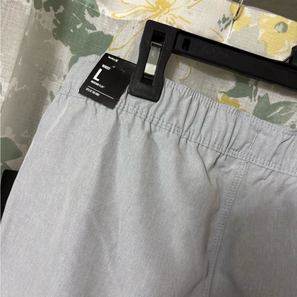 Boys Hurley Wolf Gray Casual Shorts - Picture 3 of 7